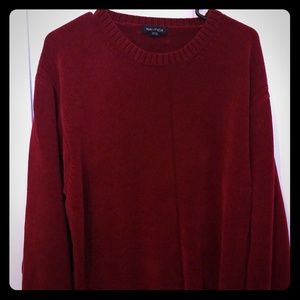 Deep red Men's sweater
